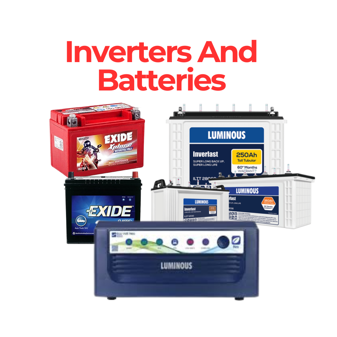 Inverters, UPS & Batteries
