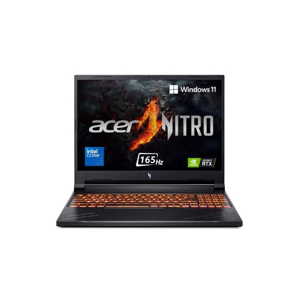 Acer Nitro V 16, Intel Core i5-14th Gen 14450HX Processor, RTX 4050-6 GB GDDR6,16GB/512 GB,WUXGA IPS, 16.0", 165 Hz, Gaming Laptop