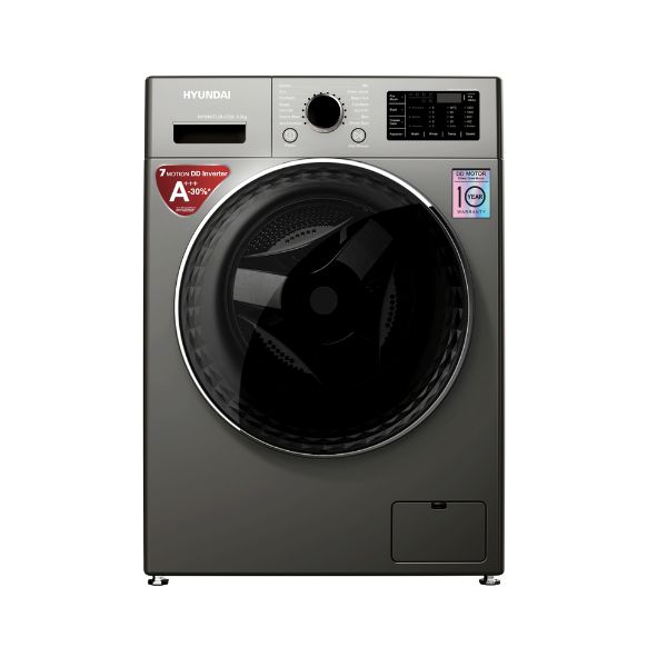 Hyundai 8 kg Front Loading Washing Machine - HYWM-FL08-DDM
