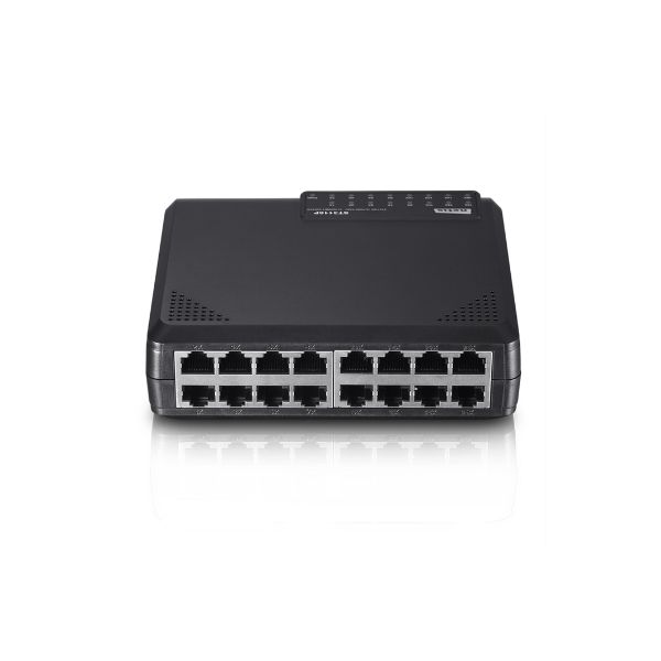 Netis ST3116P 16 Port Fast Ethernet Switch | 100 Mbps | Green Power | Plug & Play